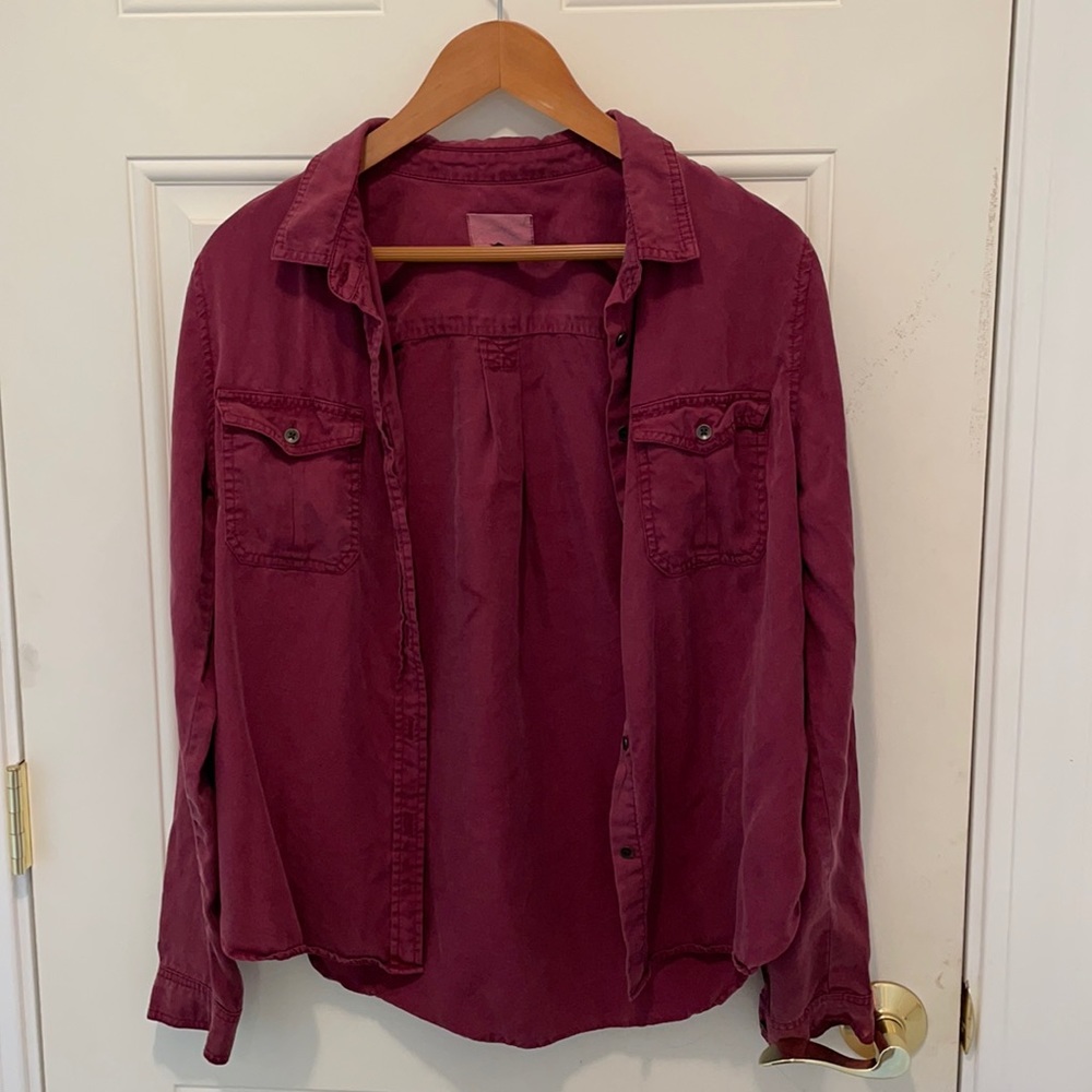 Universal Thread Maroon Button Down
